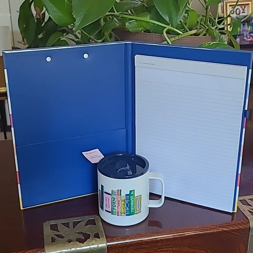 Kate Spade Clipboard & Coffee Mug